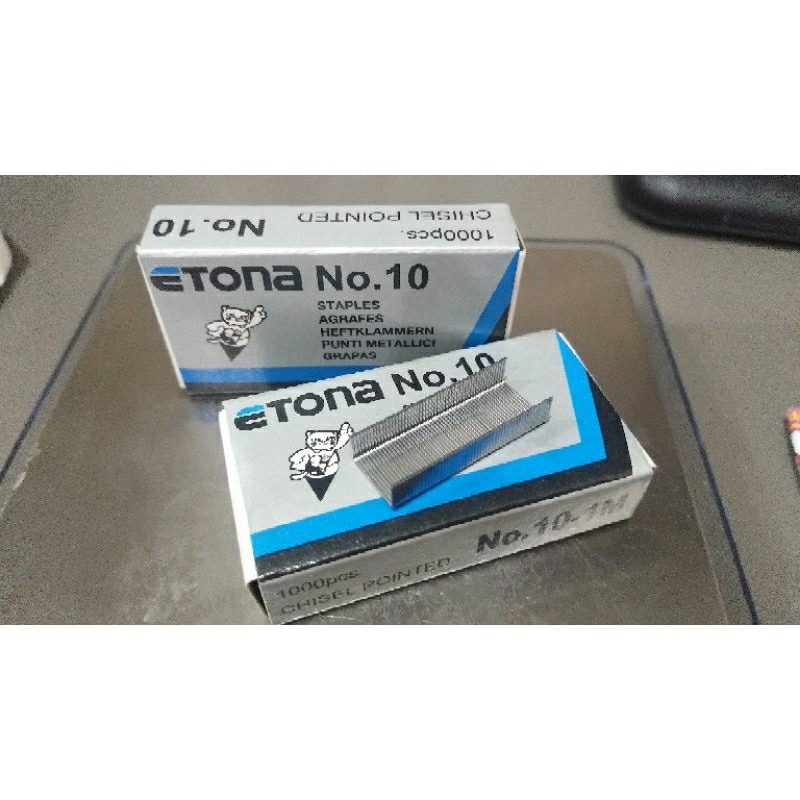 

Isi stapler / straples / staples etona No.10