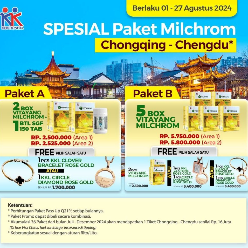 Vitayang Milchrom Suplemen Diabetes Resistensi Insulin Gula Darah Tinggi 5 Box Milchrom Free 2 Box M