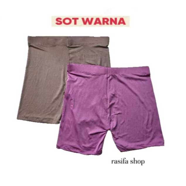 Sot Pendek Standar / Sot Jomon / Legging Pendek / Legging Spandek Sot Murah Eceran