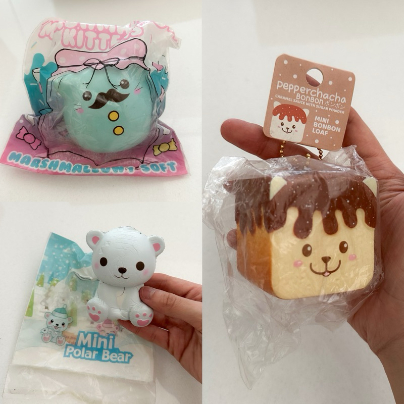 Flashsale Squishy Punimaru, Creamiicandy, PepperChaCha
