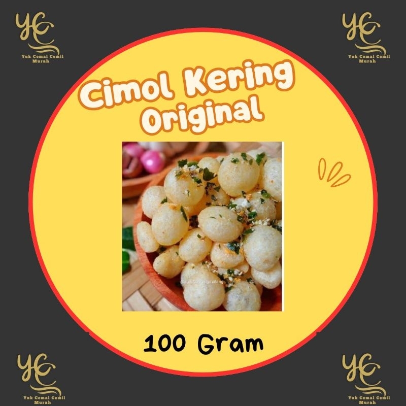 

Cimol Original 100gram Cemilan Murah