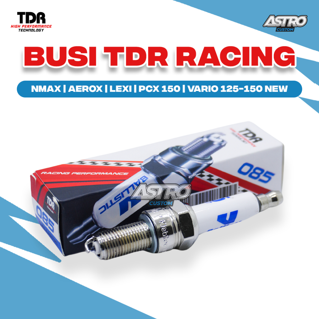Busi TDR Racing Non Resistor Vario 125 PCX 150 Beat Scoopy Spacy CS 1 Ballistic Busi Motor