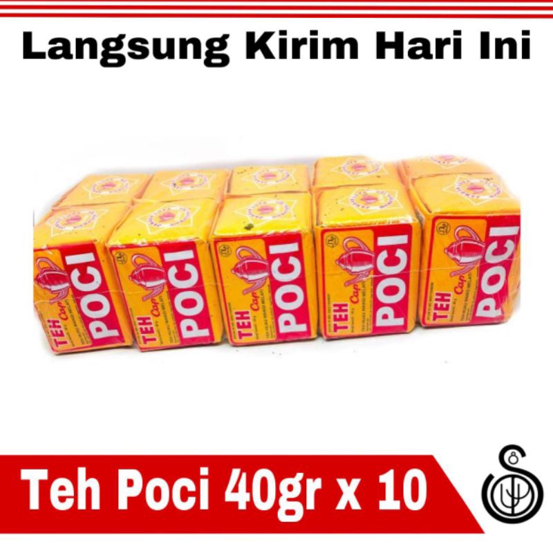 

Teh Poci Kuning 1 Slop isi 10 Bungkus 40 gram