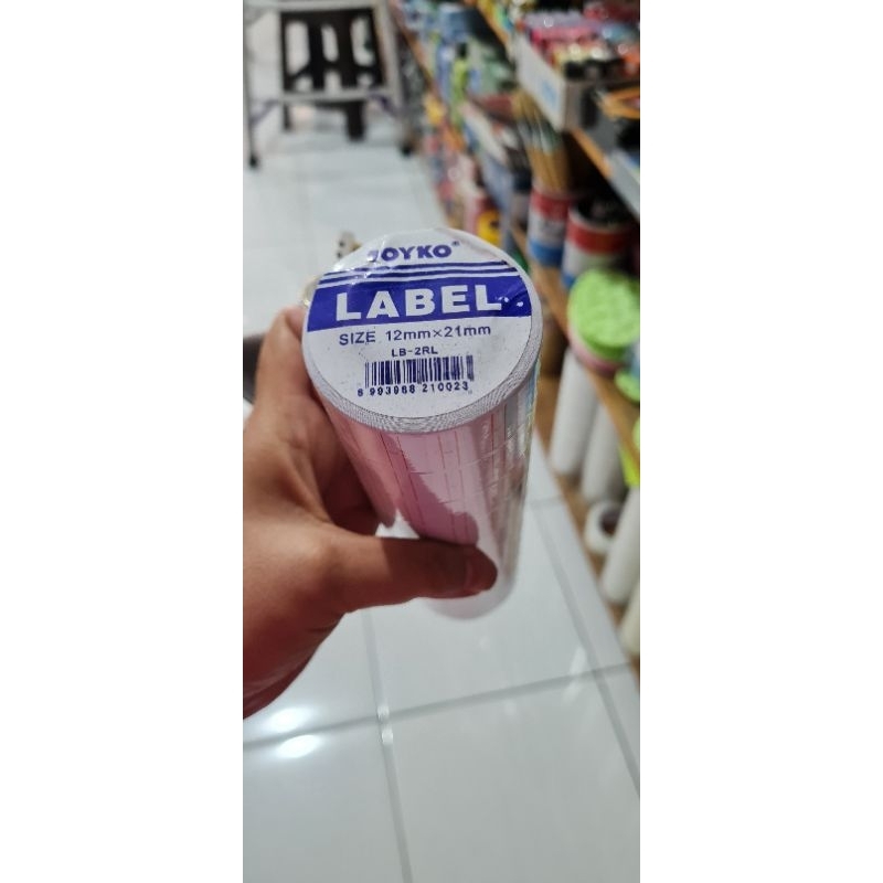 

label harga joyko isi 10