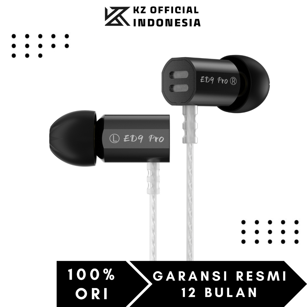 KZ ED9 Pro Single DD In Ear Metal Earphone with MIC