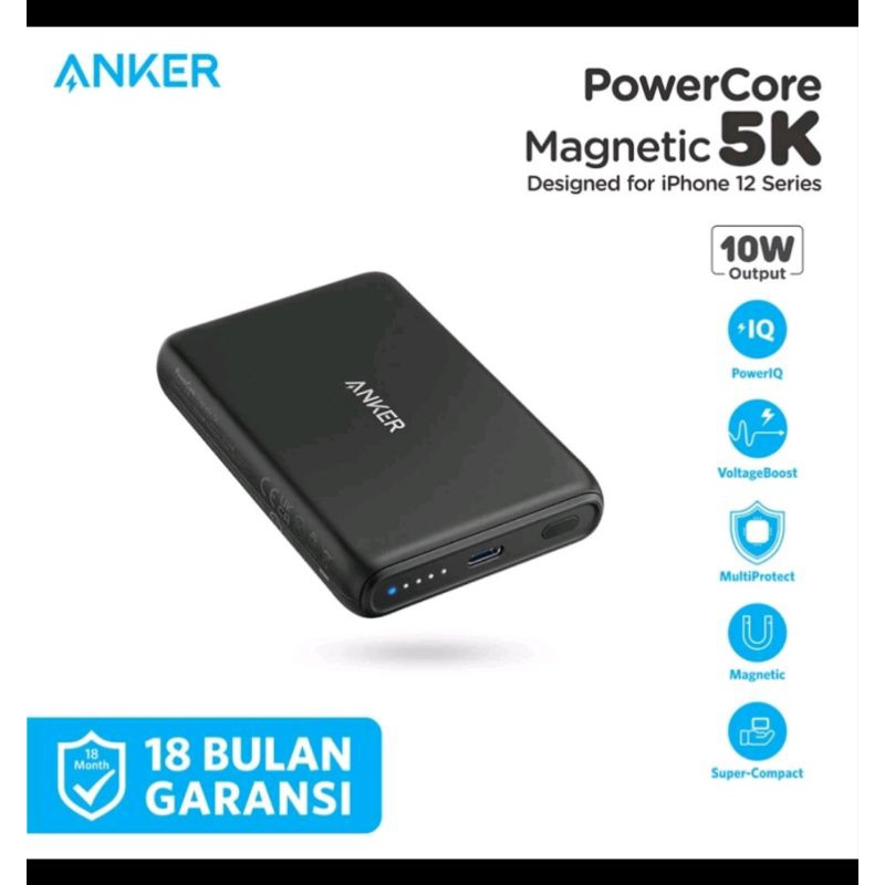 ANKER Powerbank/PowerCore Magnetic 5K A1619021
