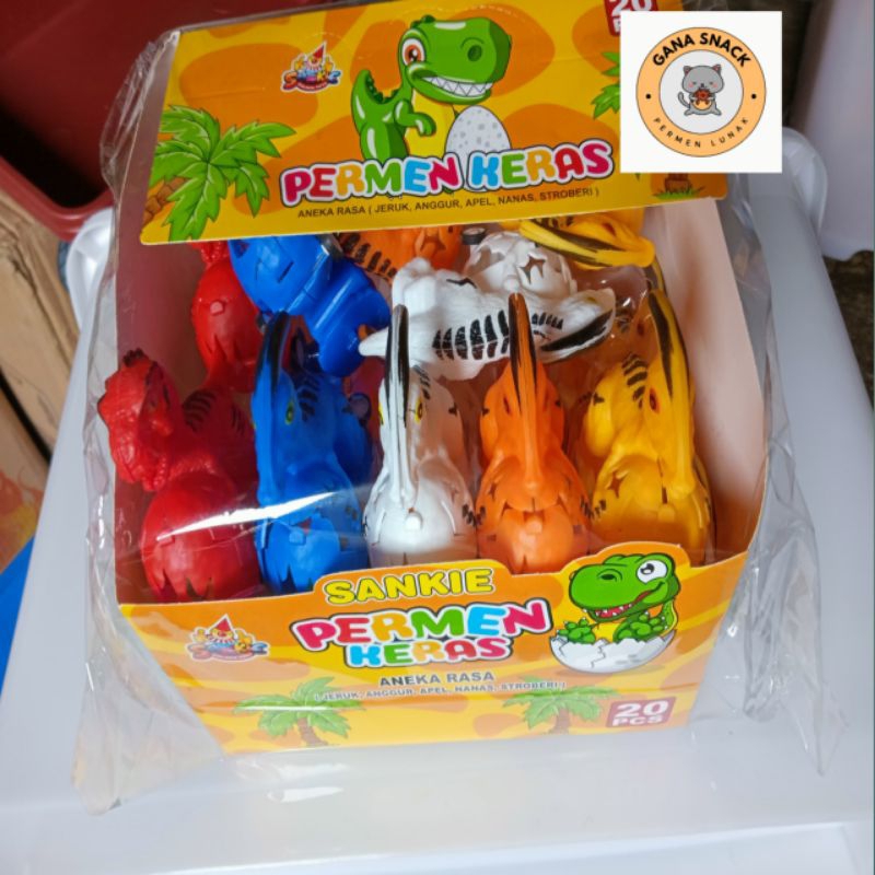

SANKIE PERMEN KERAS MAINAN DINOSAUSURUS TELUR ANEKA RASA BUH VIRAL