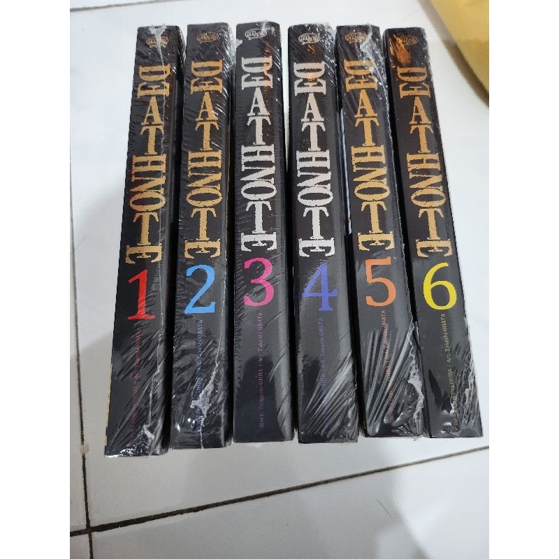 Komik Death Note New Edition set vol 1-6 segel ori
