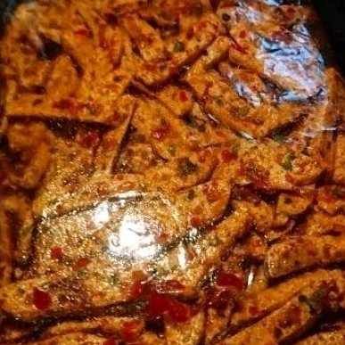 

basreng daun jeruk viral ,baso goreng