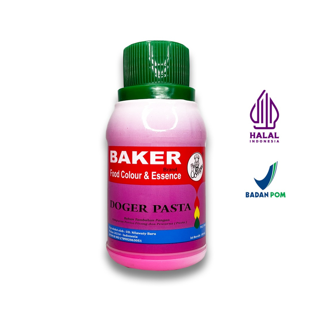 

Perisa Kue / makanan / bahan kue / flavour rasa Doger Pasta es doger - BAKER MS ( 110g ) Halal