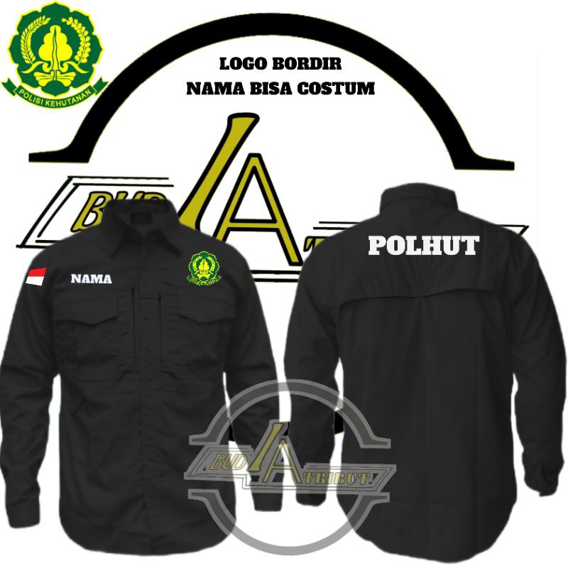 kemeja m-tac polhut / kemeja tactical polhut / kemeja pdh polhut / kemeja pdl polhut / kemeja polhut