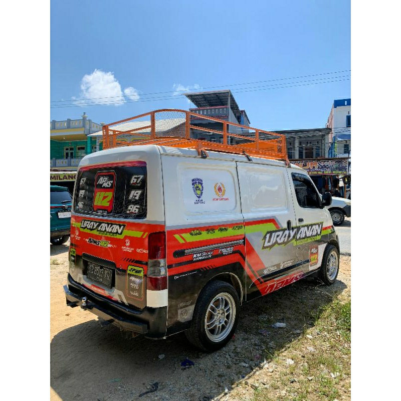 Decal sticker racing grandmax Blinvand - bisa request warna nama dll