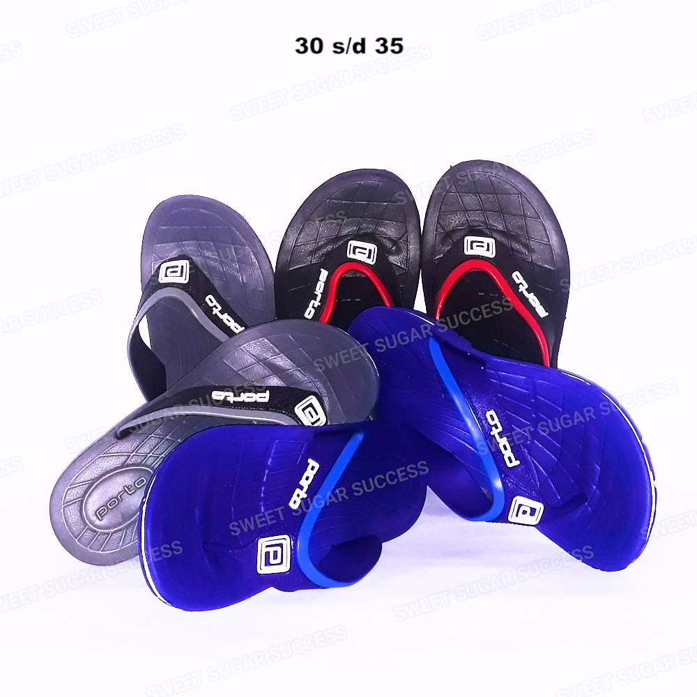 SANDAL PORTO 1016B | SANDAL JEPIT | SANDAL JEPIT ANAK LAKI LAKI | SWEET SUGAR SUCCESS