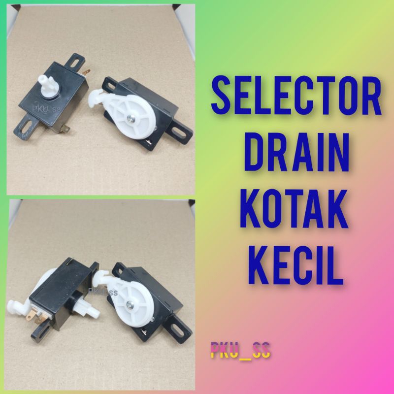 Switch Pembuangan Mesin Cuci Kotak Kecil / Saklar pembuangan mesin cuci kecil