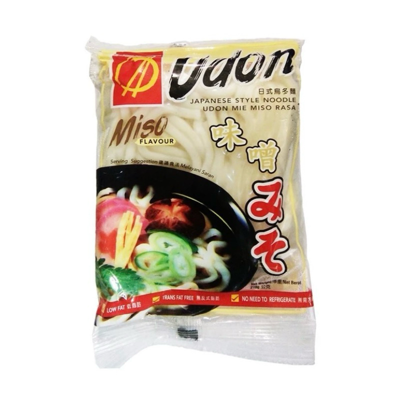 

Orient Udon / Mie Udon / Japanese Style noodle 210 gr / Miso / Soba Udon Halal / MI JEPANG / MI HALAL