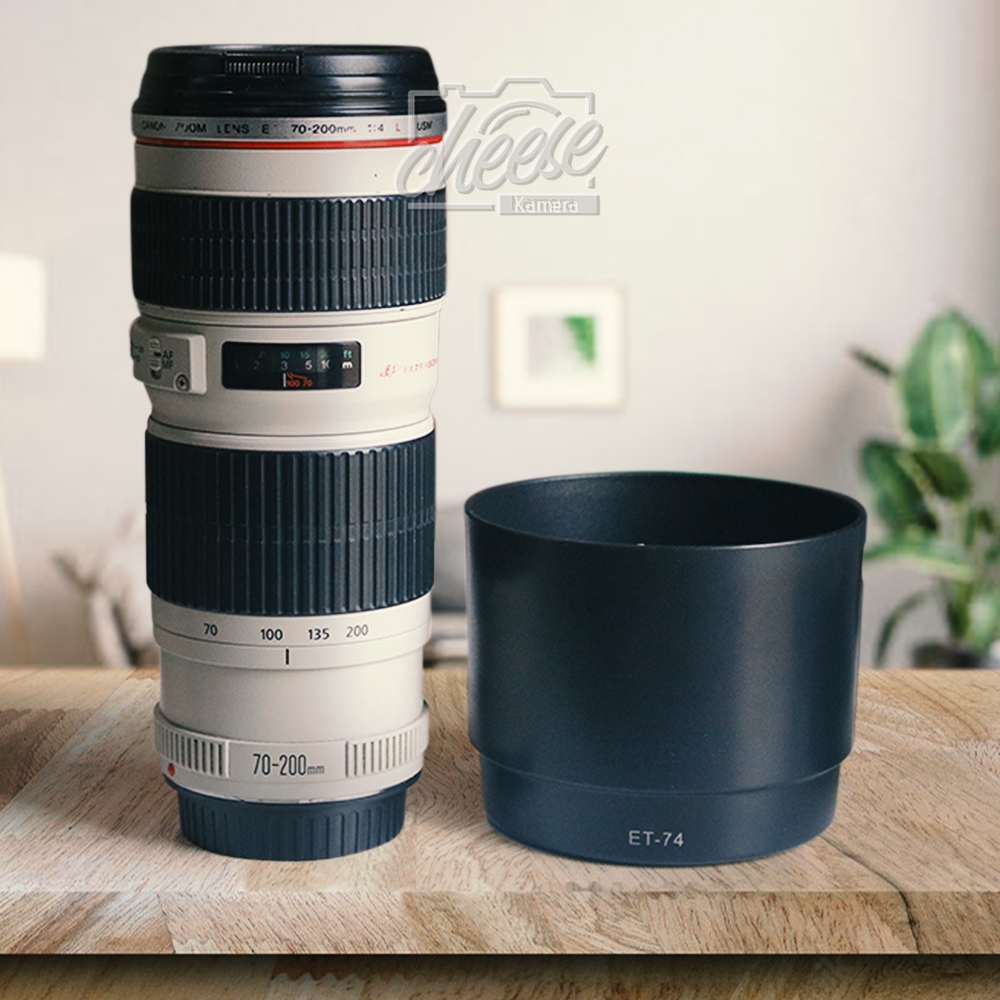 LENSA TELE CANON 70-200MM USM F4 MULUS HASIL TAJAM MULUS SIAP JEPRET