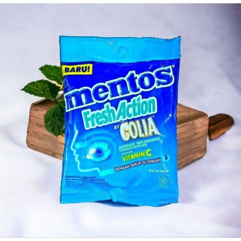 

mentos fresh action golia