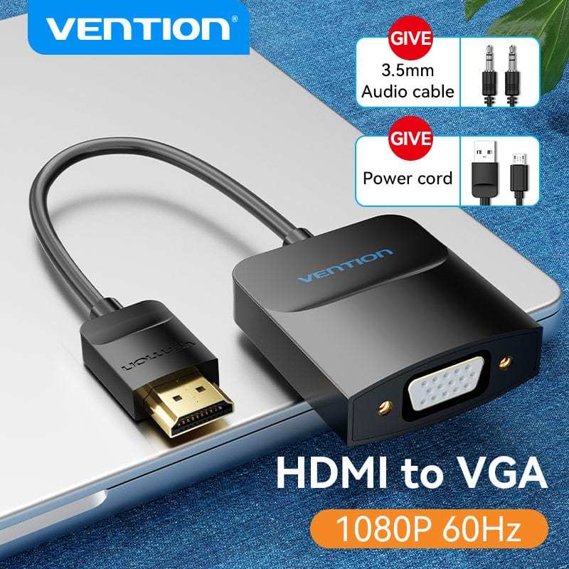 Converter HDMI to VGA Female | Vention | 100% Ori