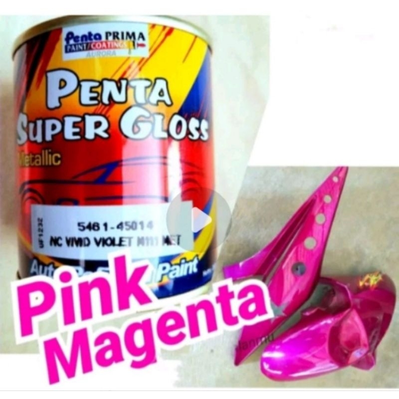Cat Pink Magenta Penta Super Gloss Vivid Violet Met 5461-45014 Pink Magenta Metalik