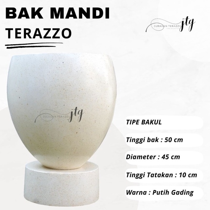 SPESIAL DISKON JURAGAN TERAZZO GROUP BAK MANDI KERAMIK TERASO MINIMALIS GENTONG AIR  Kotak 1 cm