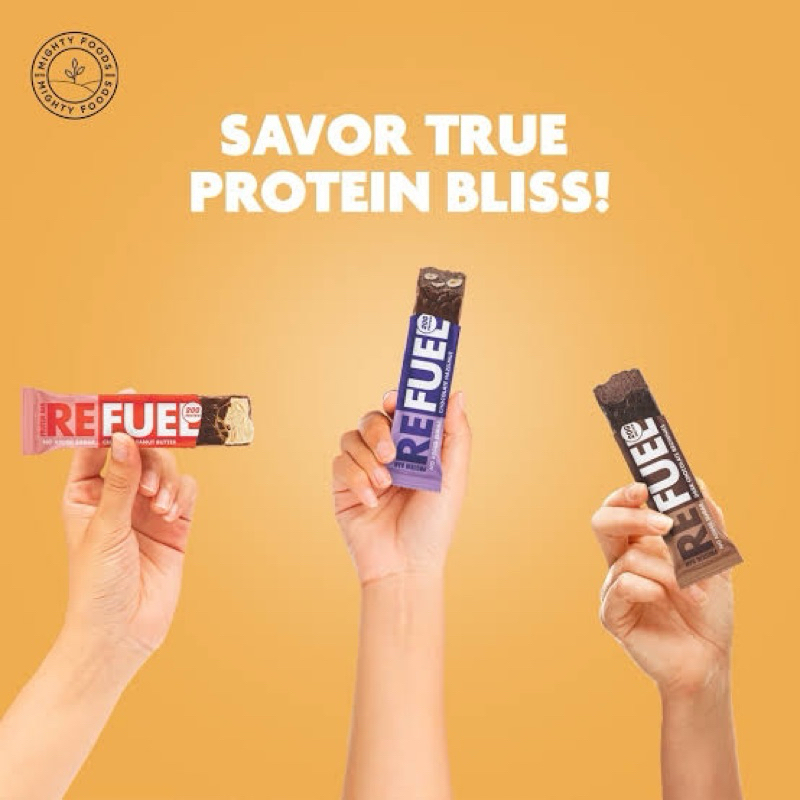 

Refuel Chocolate Protein Bar 60 gm - snack diet - snack gym - protein bar import - coklat diet - coklat no sugar