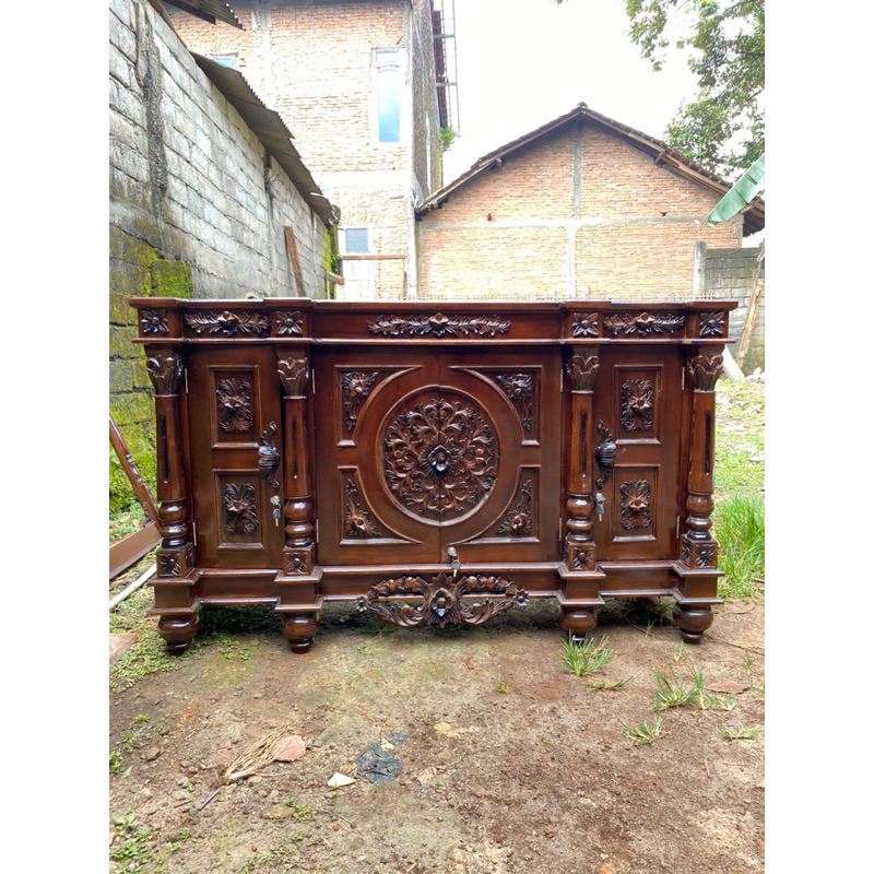 bufet nusantara bufet tv nusantara bufet tv ukiran bufet tv kayu jati