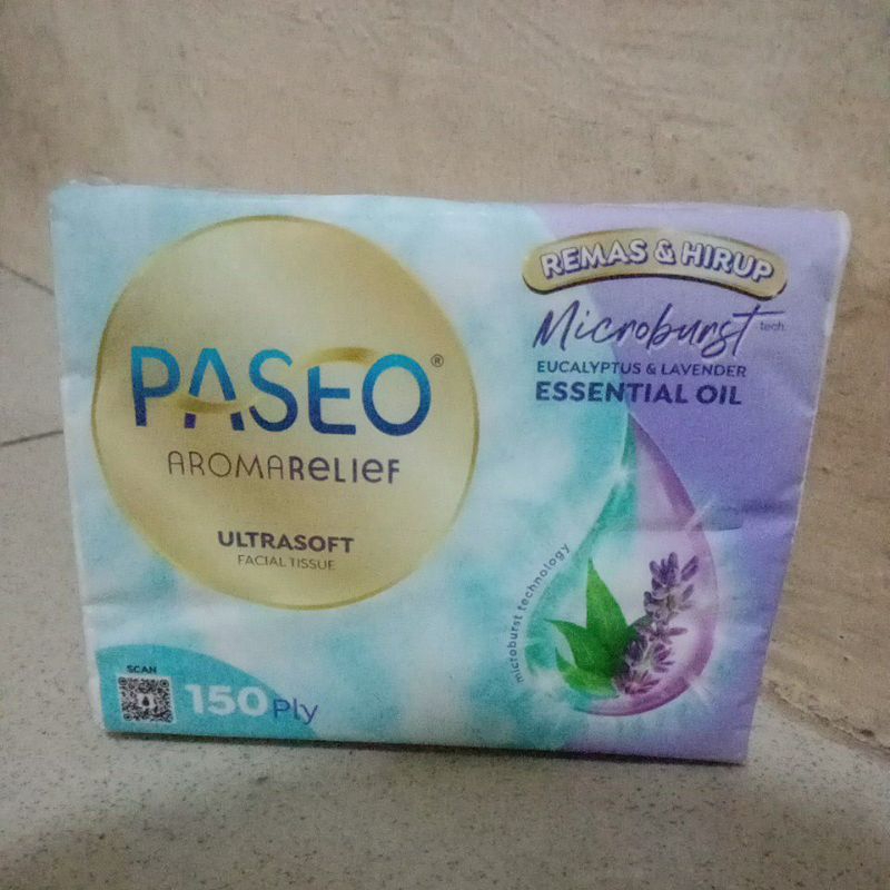 tisu Paseo aroma relief 150 play