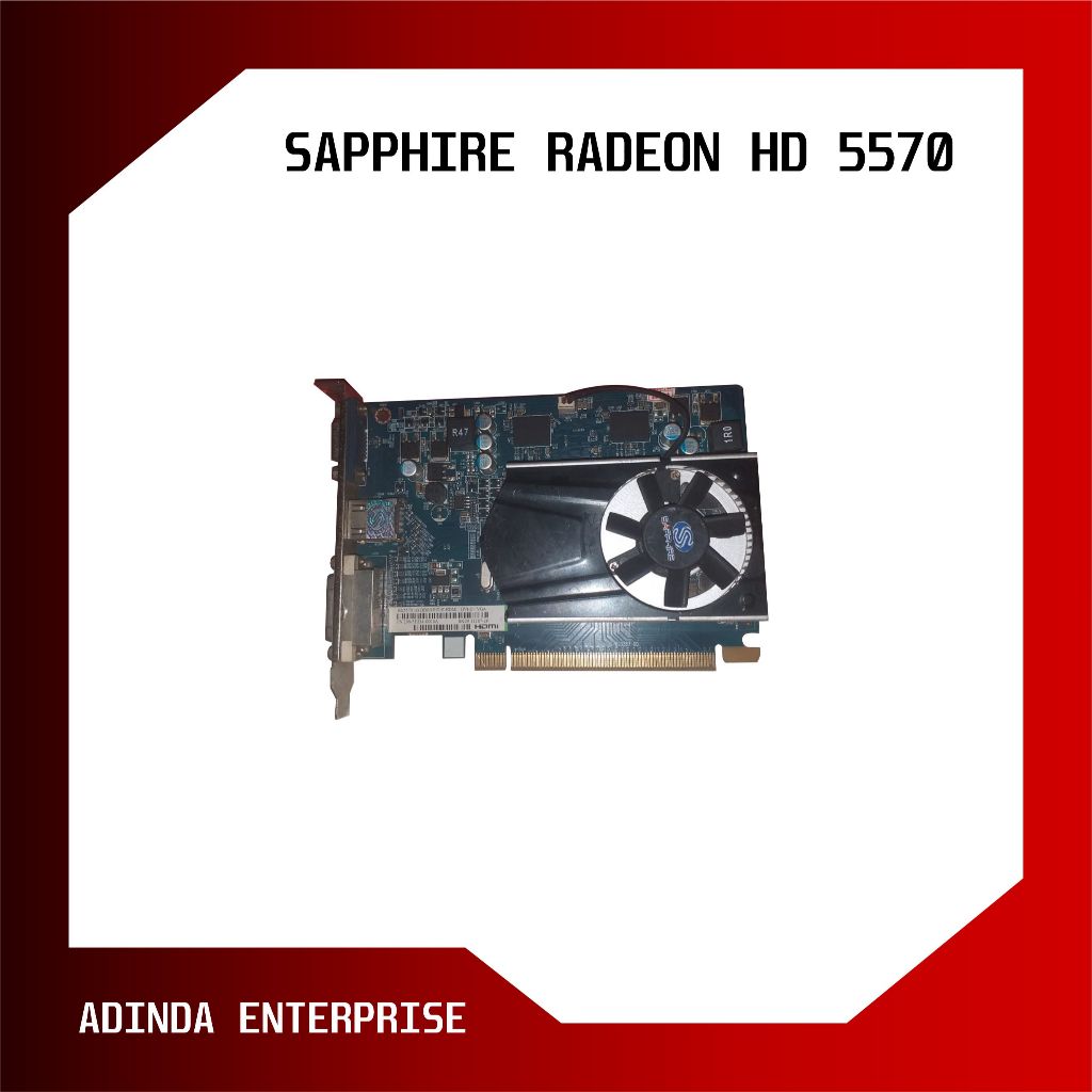 VGA SAPPHIRE RADEON HD 5570 1GB DDR3 128BIT