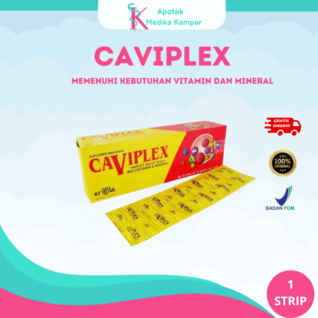 Caviplex Tablet STRIP Multivitamin