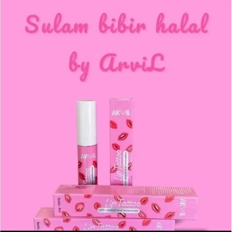 Liptatoo sulam bibir halal by Arvil