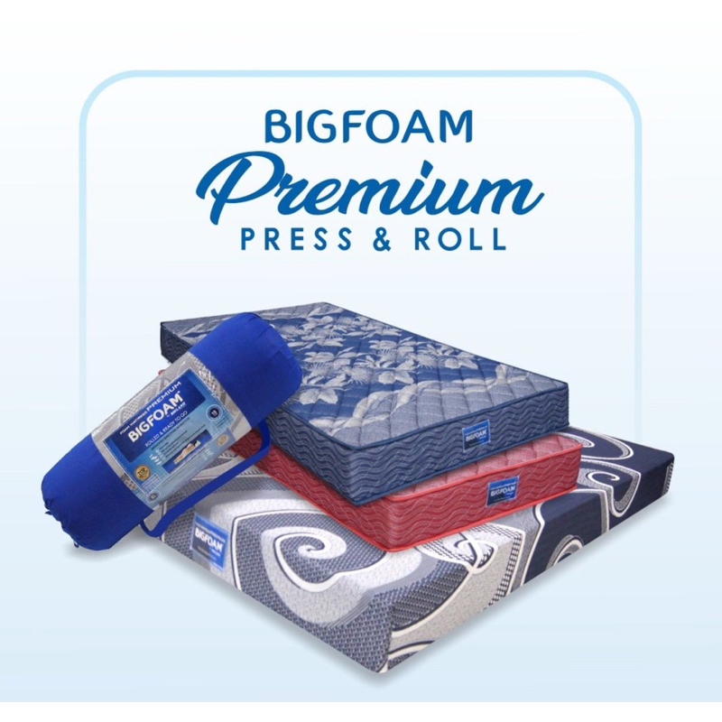 (promo instant) Kasur busa Big Foam Premium Press and Roll
