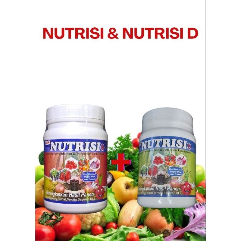NUTRISI B + NUTRISI D (Paket Nutrisi Buah & Nutrisi Daun)