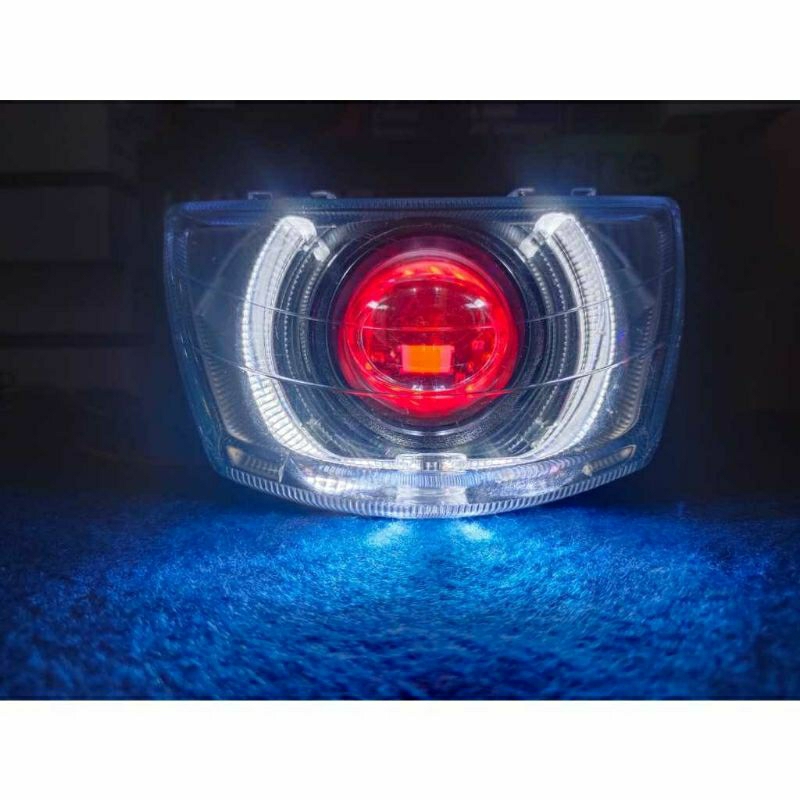 LAMPU BILED CR7 YAMAHA FIZ R VEGA LAMA,,LAMPU DEPAN BILED FIZ R