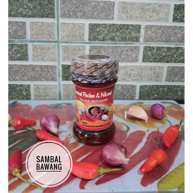 

Sambal Bawang, Sambal Teri, Sambal Cumi 135gram, sambal pedas dan nikmat.