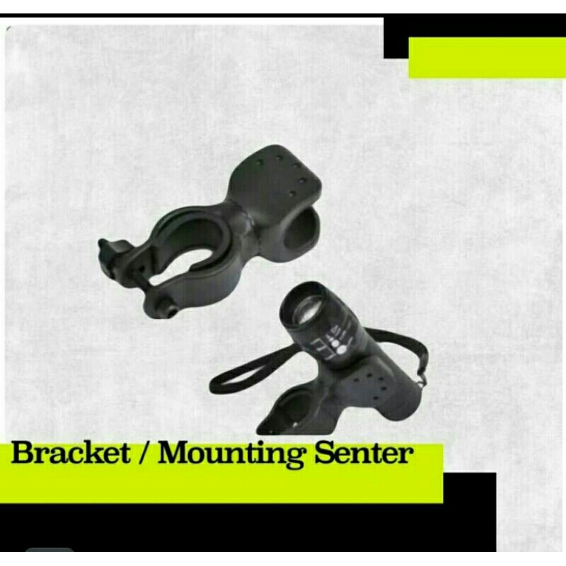 mounting senter / mounting senter sepeda / mounting senter import / bracket senter