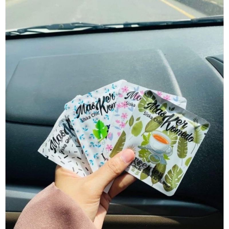 MASKER KOMEDO BY SISKA CHIC ORIGINAL ( per 3 pics )