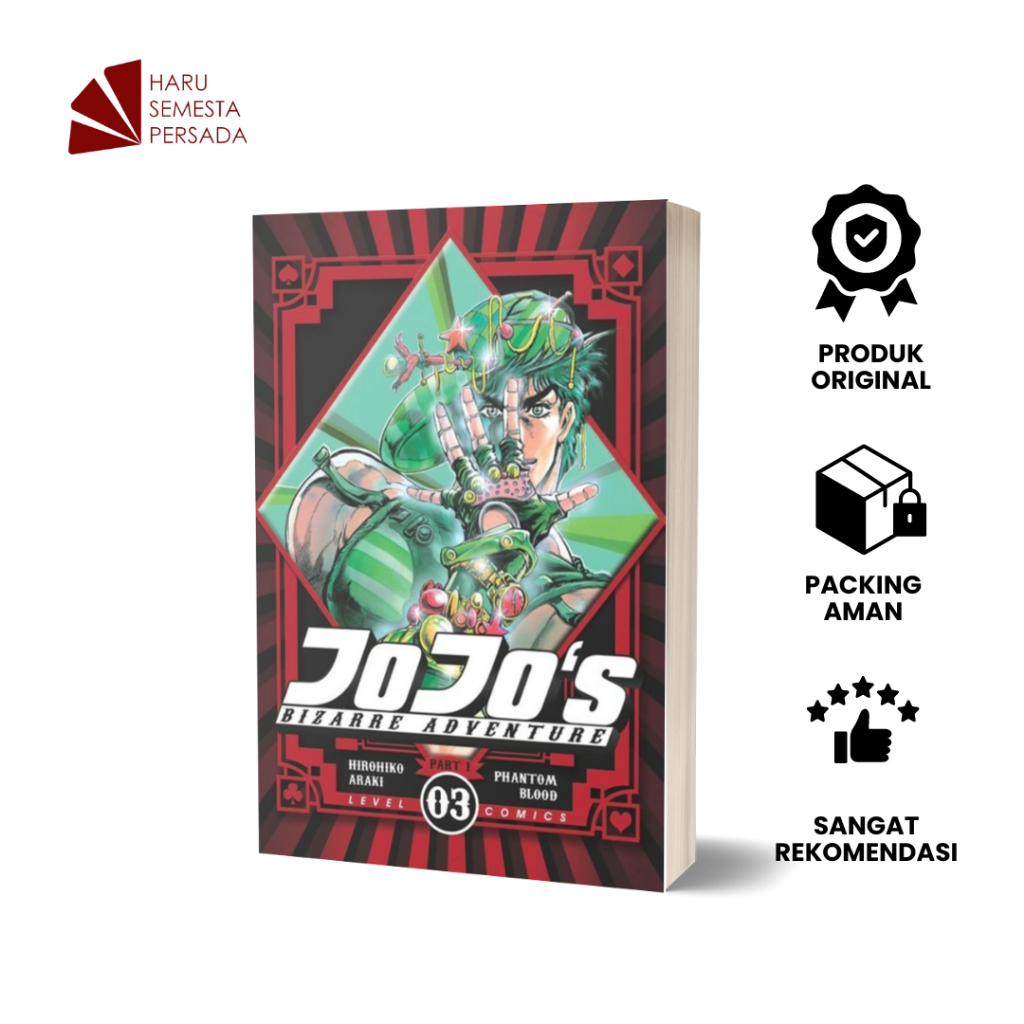 KOMIK JOJO’S BIZARRE ADVENTURE 03 - Hirohiko Araki