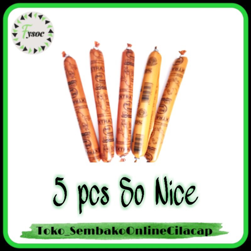 

SO NICE SOSIS SAPI AYAM ECER ( 5 PCS )