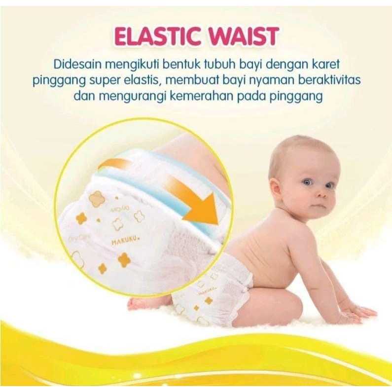Pampers MAKUKU DRY CARE NB-S38 , M30 ,  L28 , XL24 ,  XXL22 / diapers / popok bayi