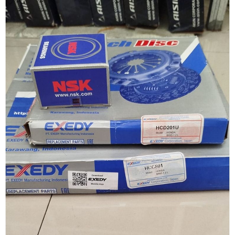 Kampas kopling Manual Brio Jazz Mobilio Original Exedy