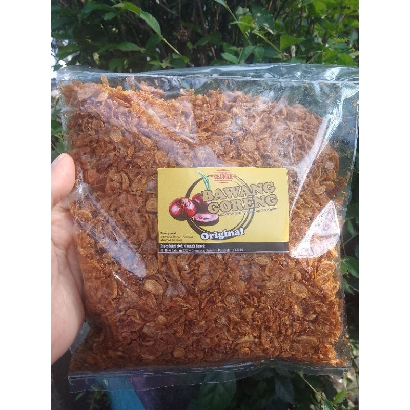 

Bawang goreng original 250gram