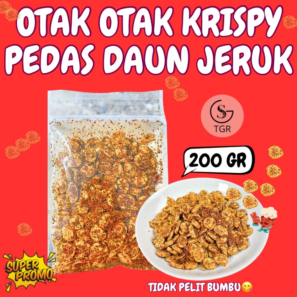 

CEMILAN OTAK OTAK IKAN KRISPY - PEDAS DAUN JERUK 200GR