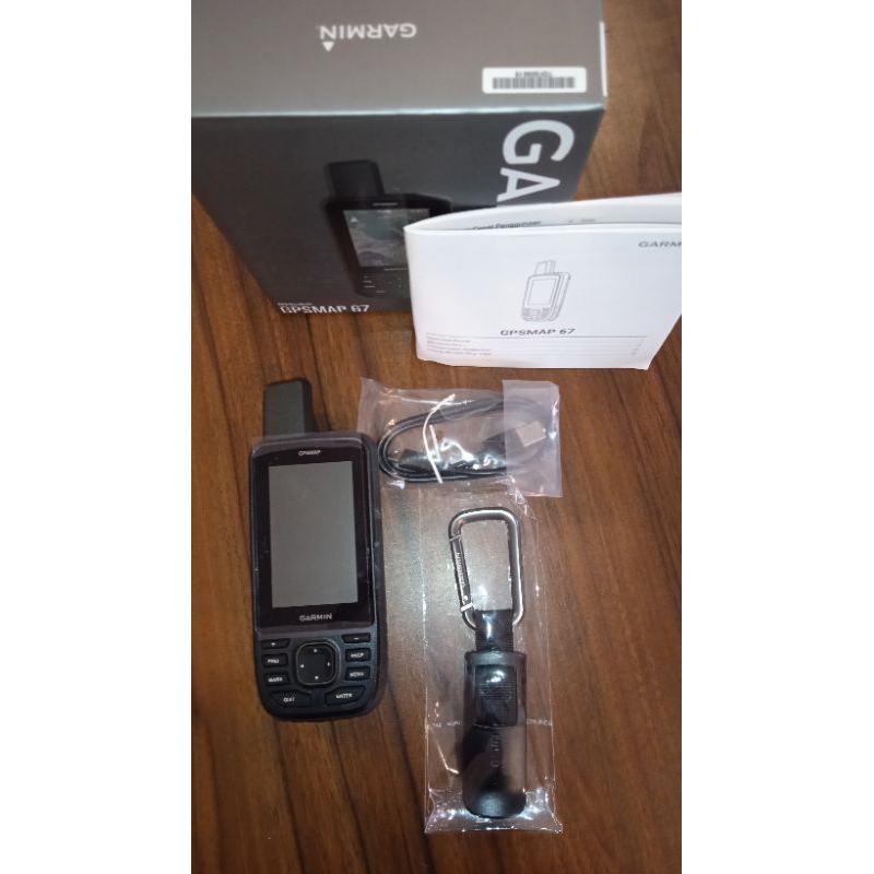 Garmin GpsMap 67 Gps67 Handheld Alat Survey Pendeteksi Pelacak Jalan