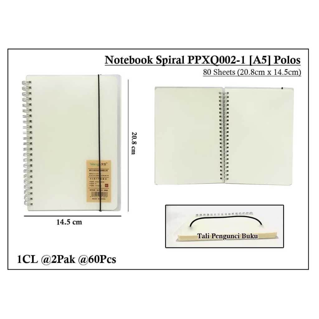 

buku wengu plain paper sketsa isi 80 lembar ukuran a5 atau b5 kode ppxq 002 / ppxq 001 satuan