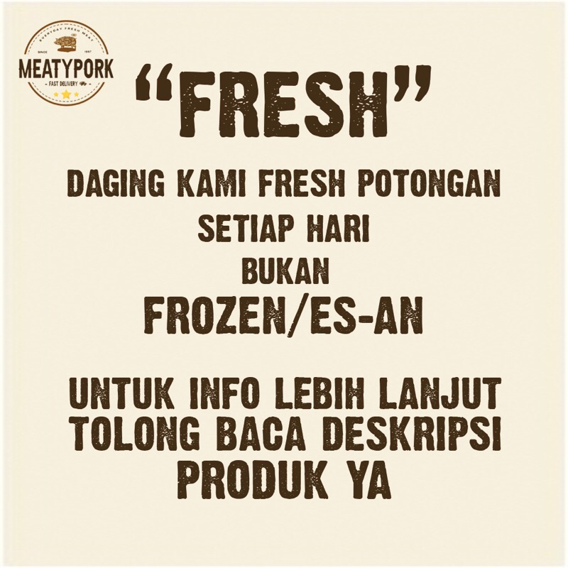 

RB IGA Babi Biasa Fresh / Paikut / Bakut / Pork Ribs