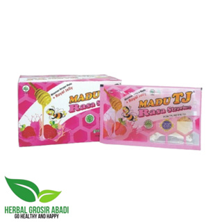 

Madu TJ Sachet Rasa STRAWBERRY -12sachet MINUMAN DENGAN MADU & ROYAL JELLY - ORIGINAL