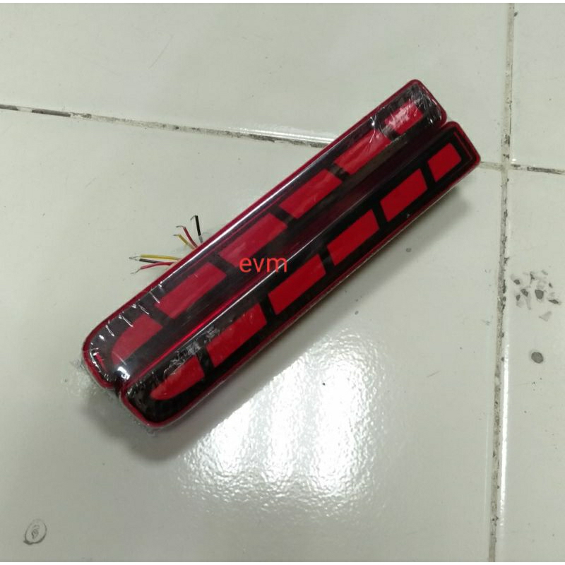 Lampu Reflektor Bumper Belakang Rush Terios 2012 2013 2014 2015 2016 2017