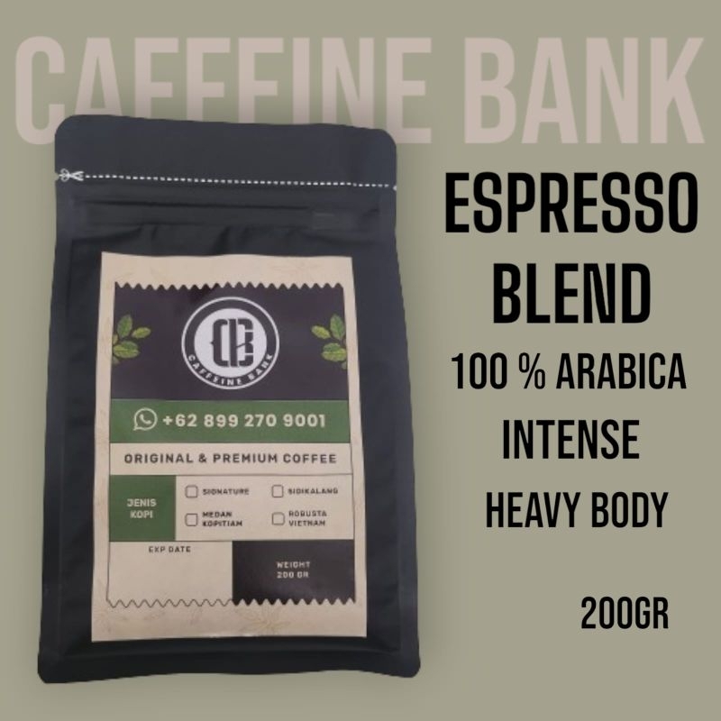 

Kopi espresso blend premium 200gr
