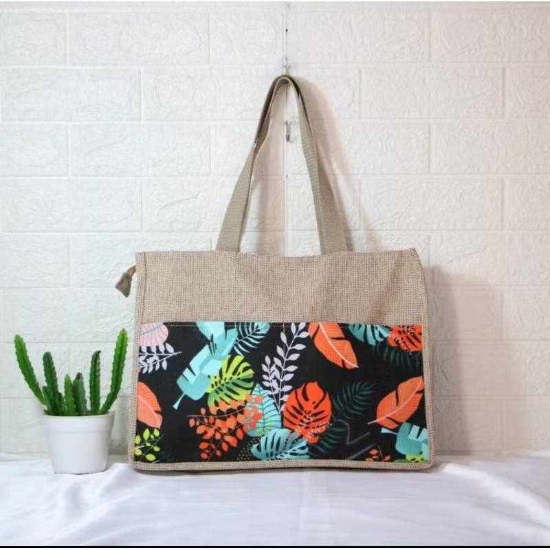 

tas wanita totebag kanvas