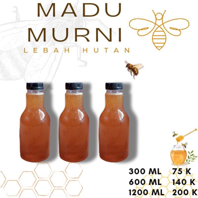 

madu hutan murni